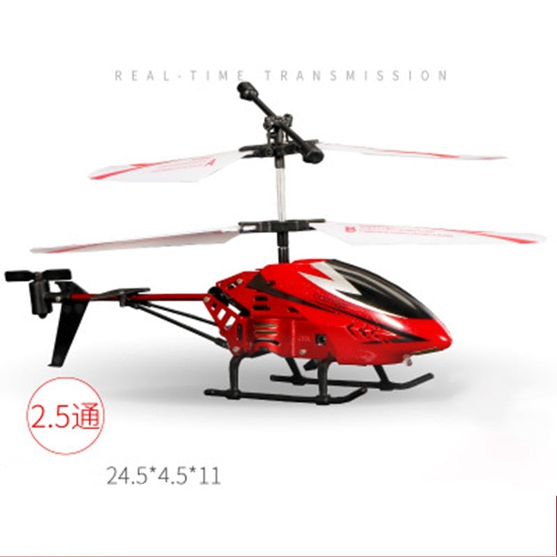 RC Helicopter 2.5 CH 2 Channel Mini RC Drone With Gyro Crash Resistant RC Toys For Boy Kids RC Hlicopter