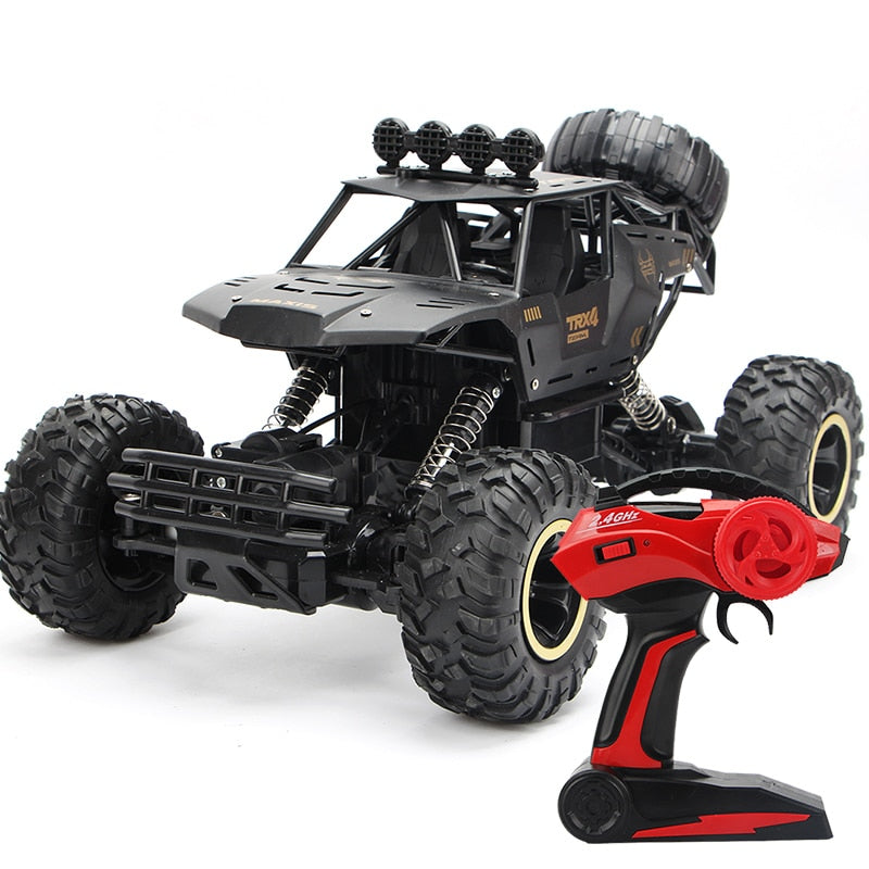 XYCQ RC Car 4WD 2.4GHz climbing Car 4x4 Double Motors Bigfoot Car Remote Control Model Off-Road Vehicle Toy