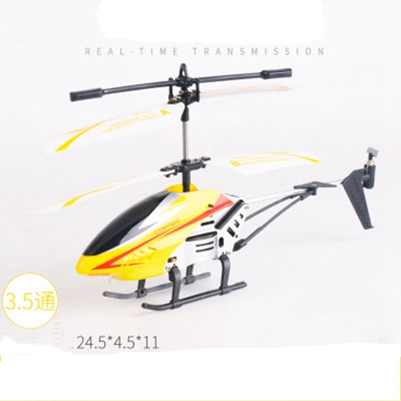 RC Helicopter 2.5 CH 2 Channel Mini RC Drone With Gyro Crash Resistant RC Toys For Boy Kids RC Hlicopter