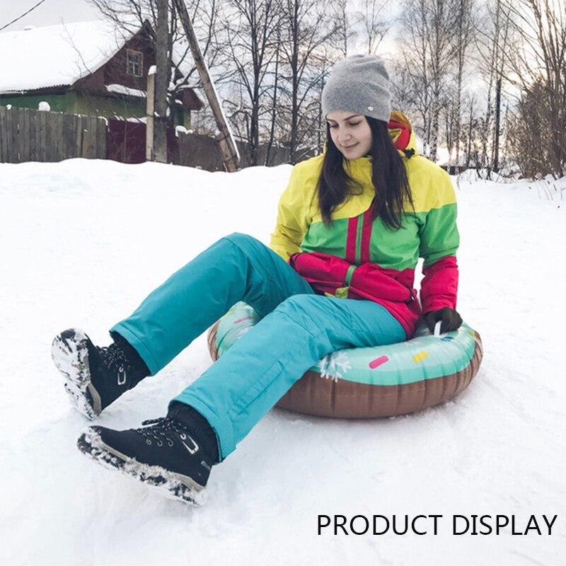 Durable Skiing Sleds Pad Board Kids Children Adult Skiing Boards Sled Inflatable Snow Tubes Tire Snowboard Outdoor Sports Sled