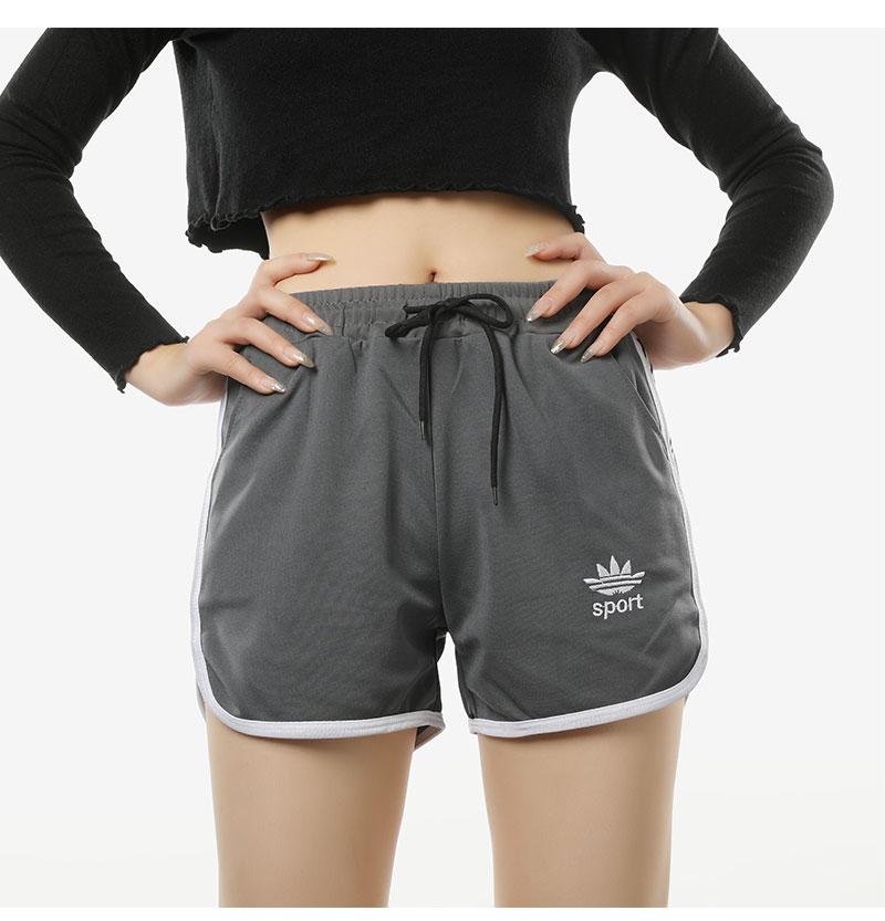 New Summer Sports Short Women Gym Shorts High Waist Summer Casual Elastic Waist Beach Women Short Pants