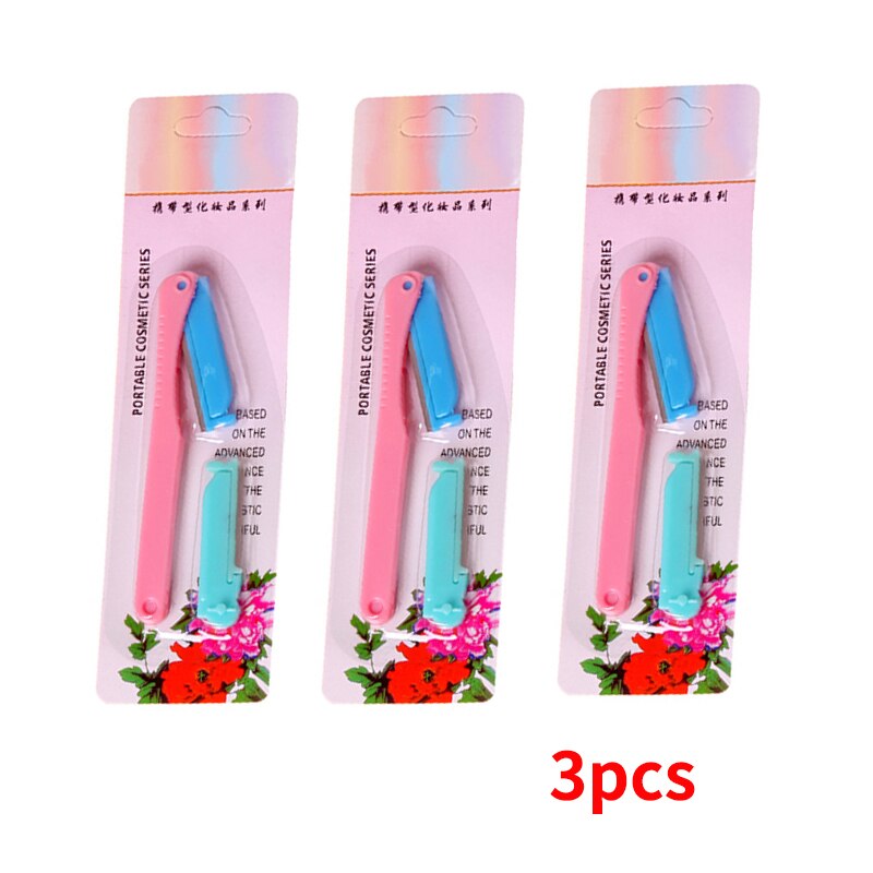 2 In 1 Electric Eyebrow Trimmer Makeup Painless Eye Brow Epilator Mini Shaver Razors Women Portable Facial Body Hair Remover