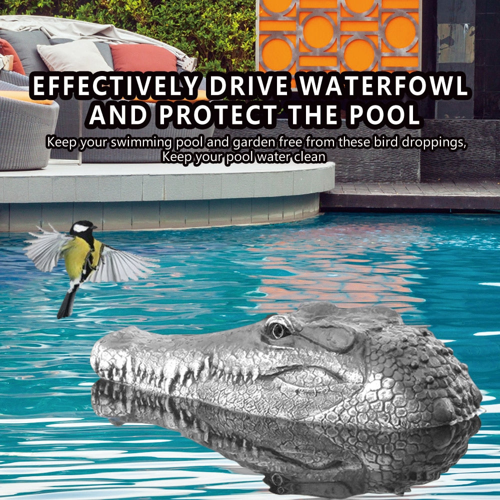RC Boat Remote Control Racing Boat Simulation Crocodile Head Spoof Jokes Interesting Prank Toys Halloween Party Scary Toys