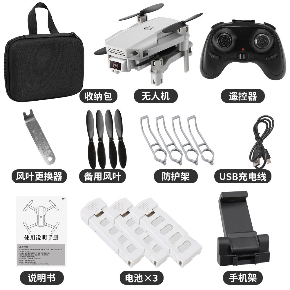 2020 NEW KF611 Drone 4k HD1080P WiFi Wide Angle Camera fpv Drone Dual Camera Quadcopter Height Keep Drone Camera Dron Toy