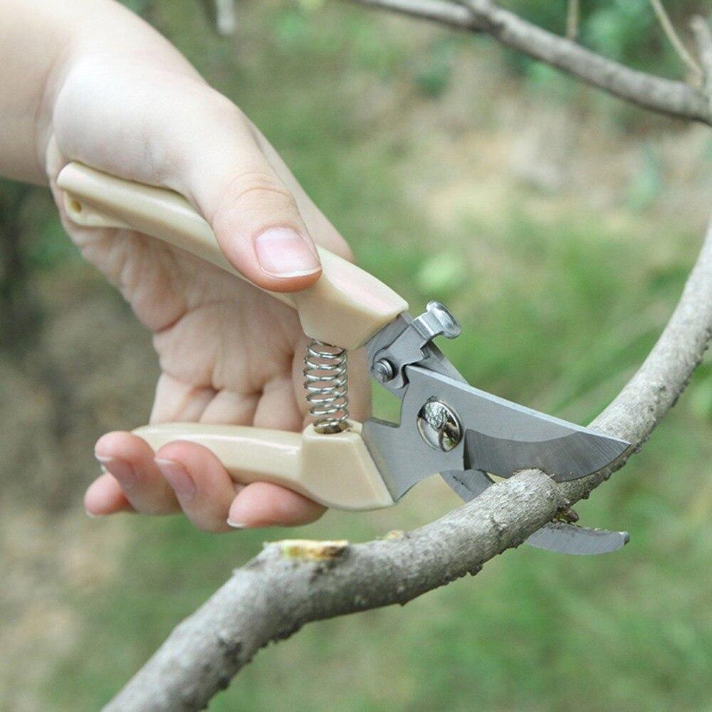 Stainless Steel Garden Scissors Grafting Tool Fruit Tree Pruning Shears Bonsai Pruners Garden Shears Gardening Secateurs Scissor