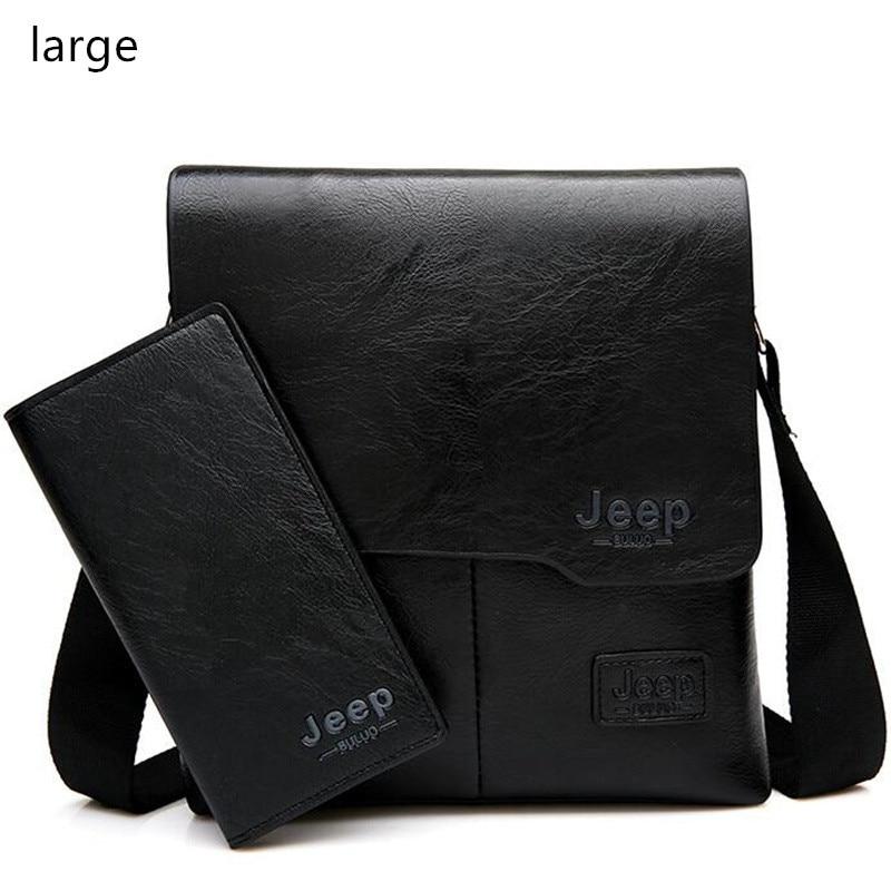 JEEPBULUO Men Tote Bags Set Famous Brand New Fashion Man Leather Messenger Bag Male Cross Body Shoulder Business Bags For Men