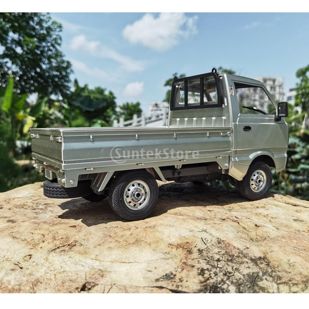 WPL RC Truck 1/10 Scale 4WD Truck Climbing LED Light On-Road 4WD Electric Hobby Toy for Boys Kids Adults