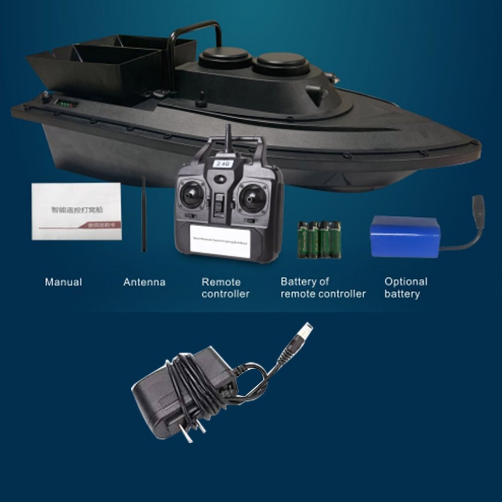 500M RC Fishing Finder Bait Boat Toys Upgraded Version Bait Nesting Remote Control Ship Fishing Ship Boats Tool EU/US Plug Gift