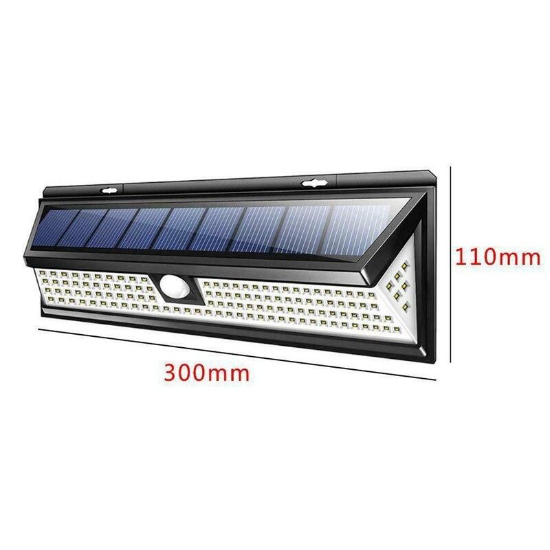 ABLB--118 Led Solar Lamp Outdoor Garden Yard Waterproof Pir Motion Sensor Light Security Lights For Front Door Backyard Garage