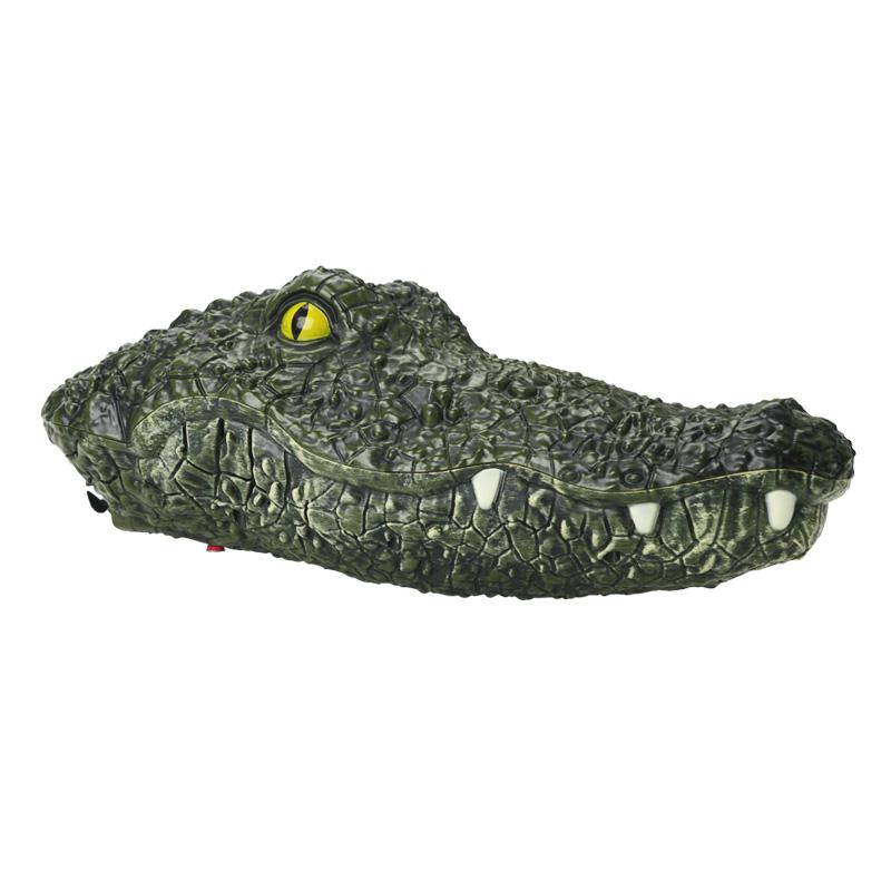 LeadingStar 2.4G RC Boat Simulation Crocodiles Head Racing Boat Electric Waterproof Spoof Toy