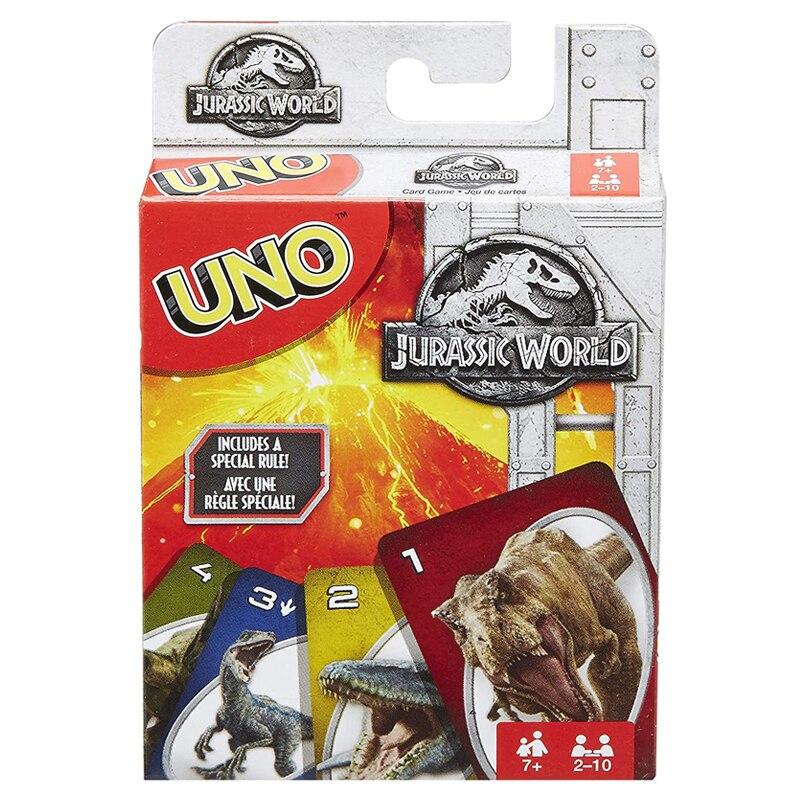 Mattel Games UNO: Disney Frozen II Marvel Avengers Jurassic World WWE Wrestling - Fun Family Friends Party Card Game