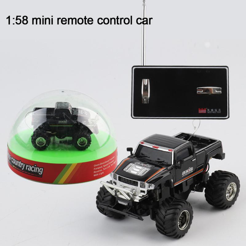RC Cars MINI Remote Control Toys Car Can Be Charged 1:58 Off-road Vehicle High Speed Car LED Light Vehicles Children Xmas Gift