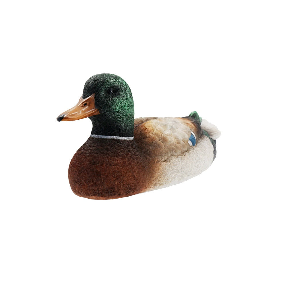 Flytec V201 RC Boat Duck Boat 2.4Ghz Hunting Motion Duck Boat 2 Motor Water Toys for Swimming Pool Pond Children Educational Toy