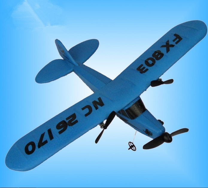Popular Beginner Electric RC Airplane Remote Control Toy Plane 150 Meters Flying Distance HL803 High Quality Foam Kids Xmas Gift