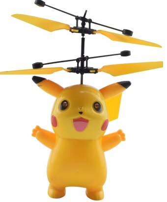 Mini Fly Flashing helicopter Hand Control RC Toy induction mini Helicopter Quadcopter RC Drone Ar.dron with LED Toys For Kids