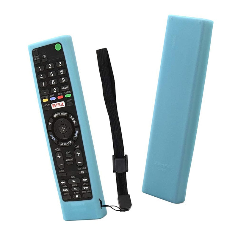 Remote Control Covers for Sony RMF-TX300U RMT-TX200U RMT-TX102U RMF-TX200U SIKAI Shockproof Silicone Cases Washable Red