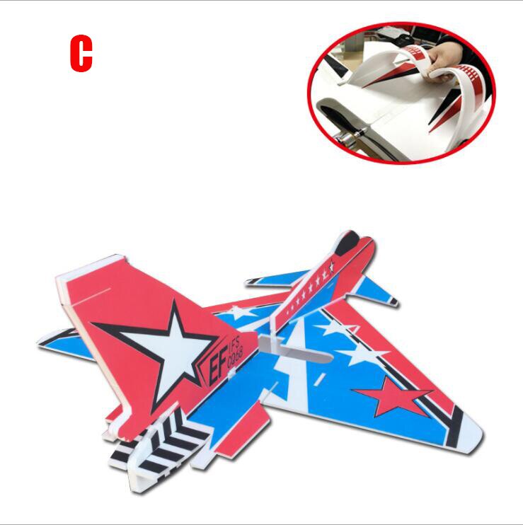 Flight Fixed Wing Model Su27 RC Airplane With Microzone MC6C Transmitter with Receiver and Structure Parts For DIY RC Aircraft