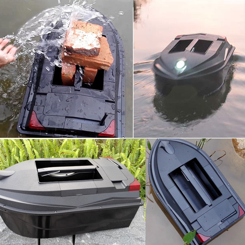 TL-380B 20A 2.4G Fishing&Nesting Bait Boat 3KG Load Dual Body Feeding hook Lure Boat(FlySky TX)