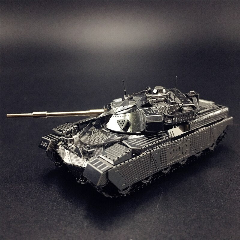MMZ MODEL NANYUAN 3D Metal model kit JS-2 tank Chieftain MK50 Tank Assembly Model DIY 3D Laser Cut Model puzzle toys for adult