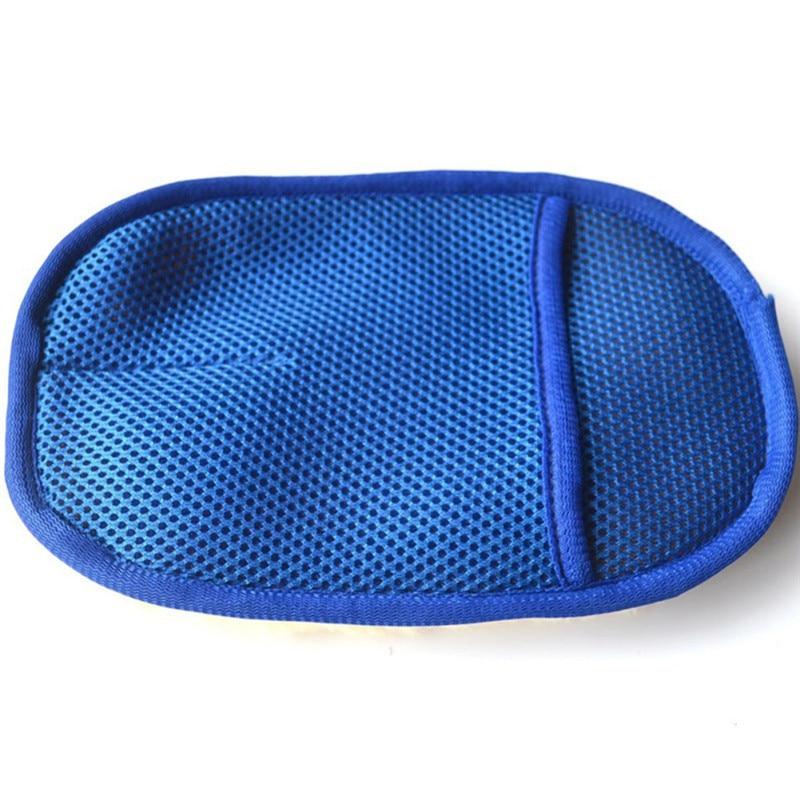 Car Styling 15*24cm Automotive Car Cleaning Car Brush Cleaner Wool Soft Car Washing Gloves Cleaning Brush Motorcycle Washer Care
