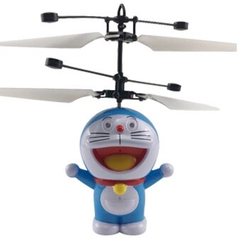 Mini Fly Flashing helicopter Hand Control RC Toy induction mini Helicopter Quadcopter RC Drone Ar.dron with LED Toys For Kids