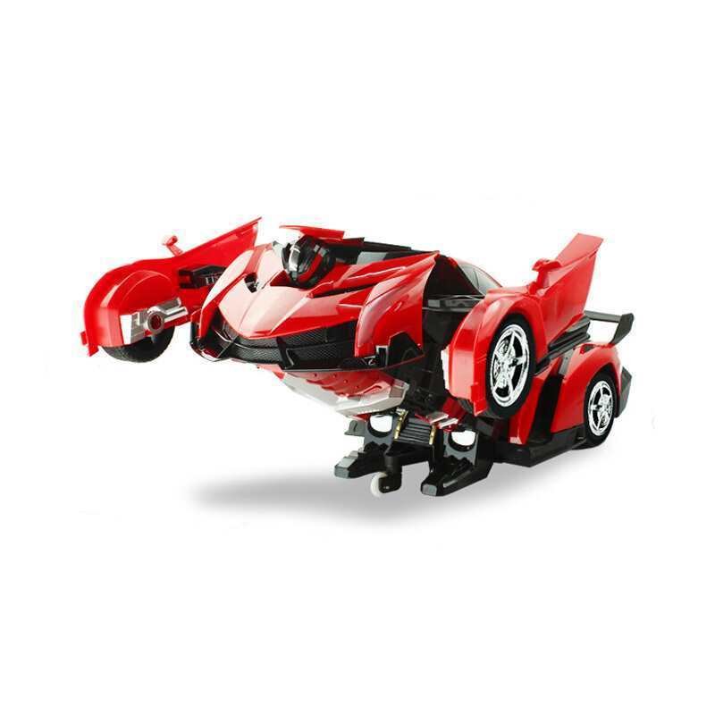Transformation RC Car Sports Driving Car Shock Resistant Robot Mini Not 4WD RC Deformation Car Children Toys for Children GIFT