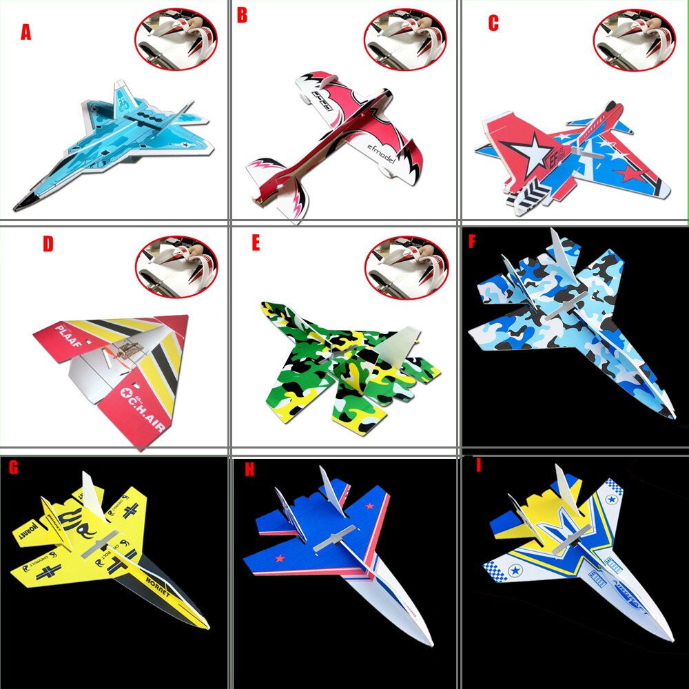 Flight Fixed Wing Model Su27 RC Airplane With Microzone MC6C Transmitter with Receiver and Structure Parts For DIY RC Aircraft
