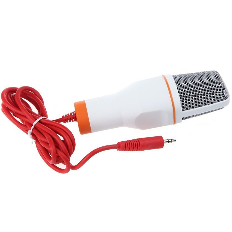 New Condenser Microphone 3.5mm Plug Home Stereo MIC Desktop Tripod for PC YouTube Video Skype Chatting Gaming Podcast Recording