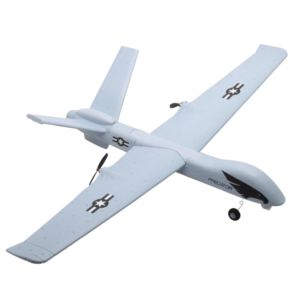 RC Plane 20 Minutes Flight Time Glider Toy Plane With LED 2.4G Remote Control Hand Throwing Wingspan Kids RC Jet Airplane Foam