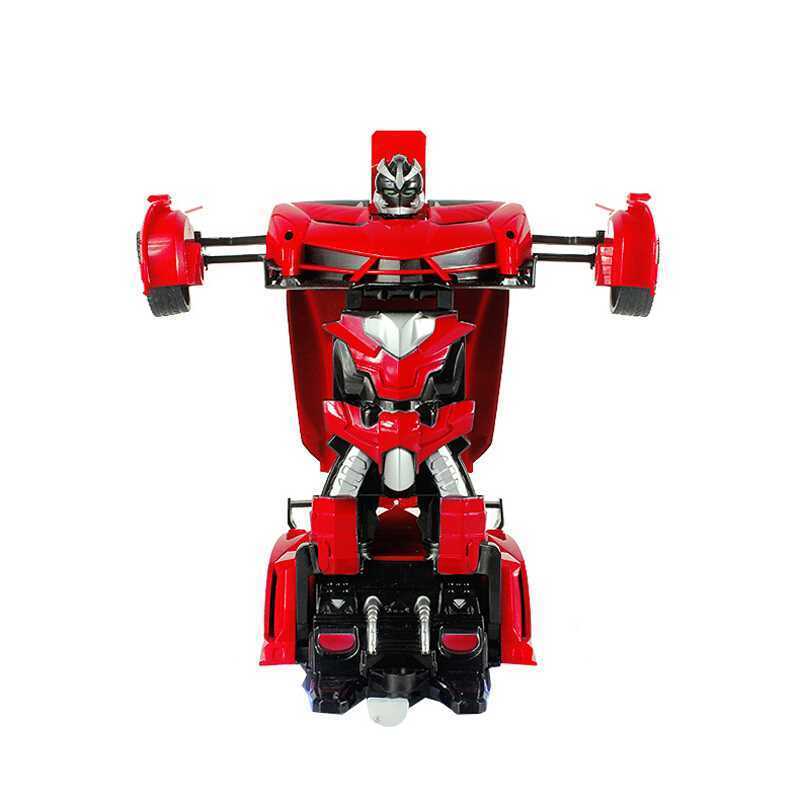 Transformation RC Car Sports Driving Car Shock Resistant Robot Mini Not 4WD RC Deformation Car Children Toys for Children GIFT