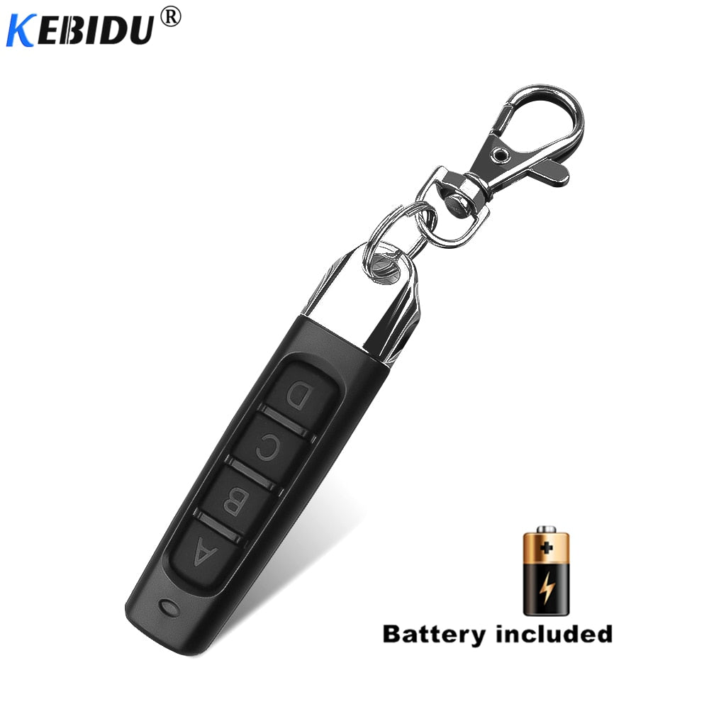 KEBIDU 433MHZ Remote Control Garage Gate Door Opener Remote Control Duplicator Clone Cloning Code Car Key