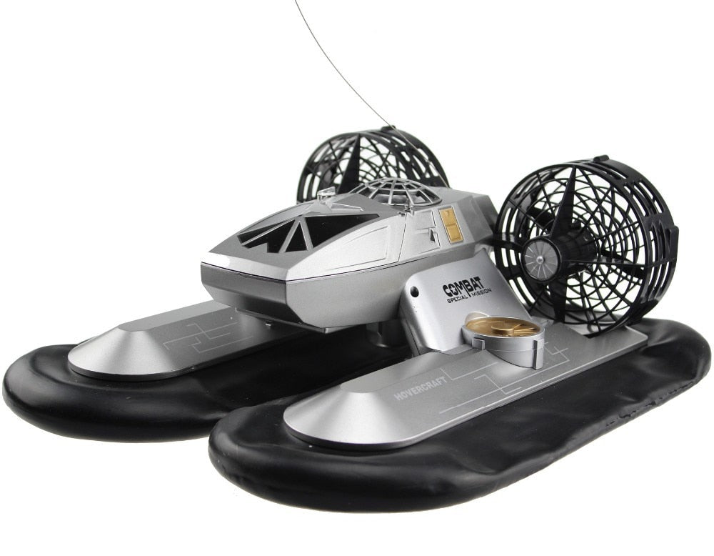 RC Boat Hovership 1:8 Scales Model 6CH Hovercraft Boat in water or on land Simulation hovercraft model electronic Toys For Kids