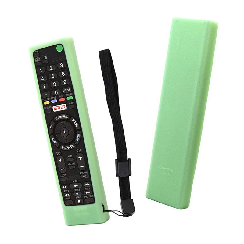 Remote Control Covers for Sony RMF-TX300U RMT-TX200U RMT-TX102U RMF-TX200U SIKAI Shockproof Silicone Cases Washable Red