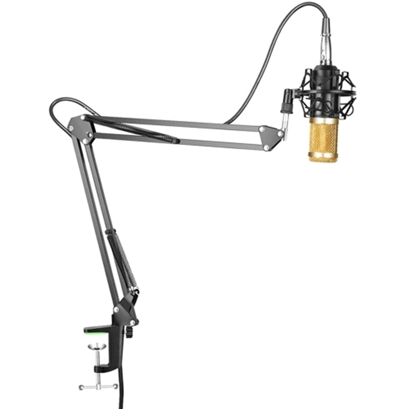 Bm800 Professional Suspension Microphone Kit Studio Live Stream Broadcasting Recording Condenser Microphone Set for podcast