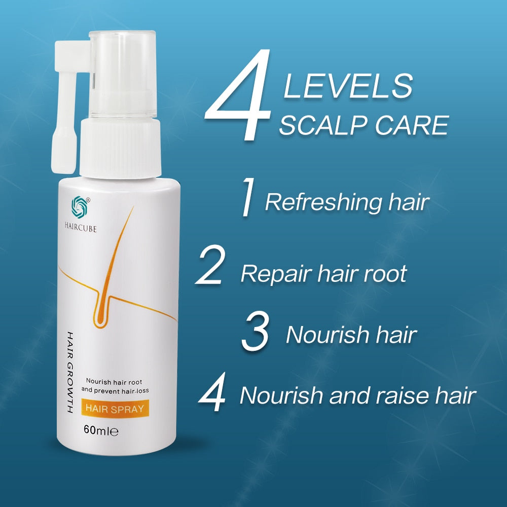 HAIRCUBE Fast Hair Growth Essence Oil Anti Hair Loss Treatment Help for hair Growth Hair Care Products for Men Women Hair Tonic