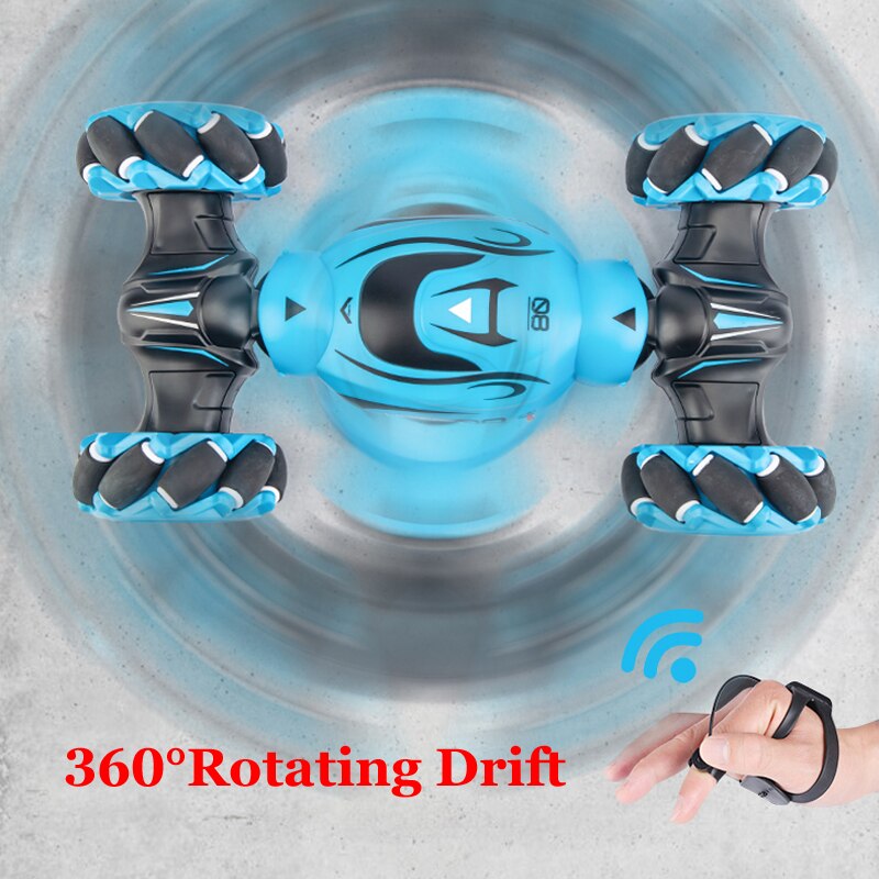2020 NEW Remote Control Stunt Car Gesture Induction Twisting Off-Road RC Cars Vehicle Light Music Drift Dancing Side Driving Toy