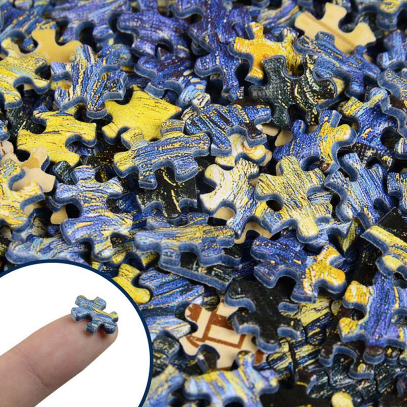 150 Piece Mini Jigsaw Puzzle Tube Paper Puzzles Game Toys For Children Adults Learning Educational Toys Assemble Toys