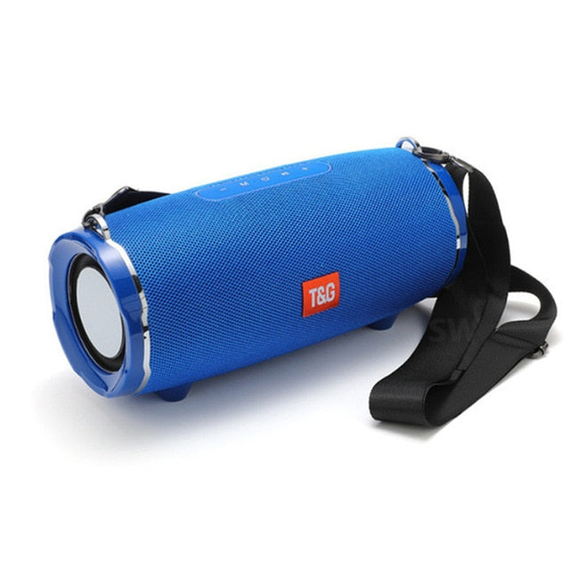 50W Wireless Bluetooth Speaker Outdoor Portable Subwoofer Colum 3D Stereo Soundbar 4000mAh Battery Music 48 hours FM / aux / TF