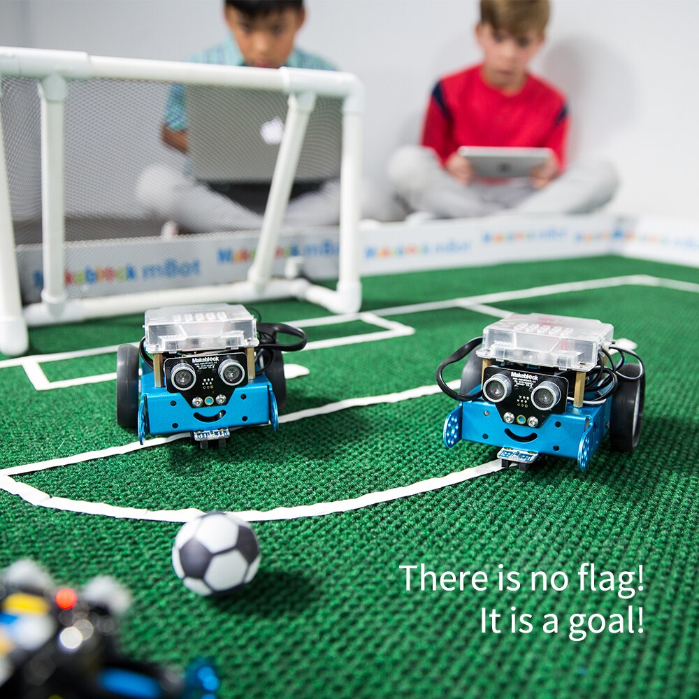 Makeblock mBot DIY Robot Kit, Arduino,Entry-level Programming for Kids, STEM Education. (Blue, Bluetooth Version)