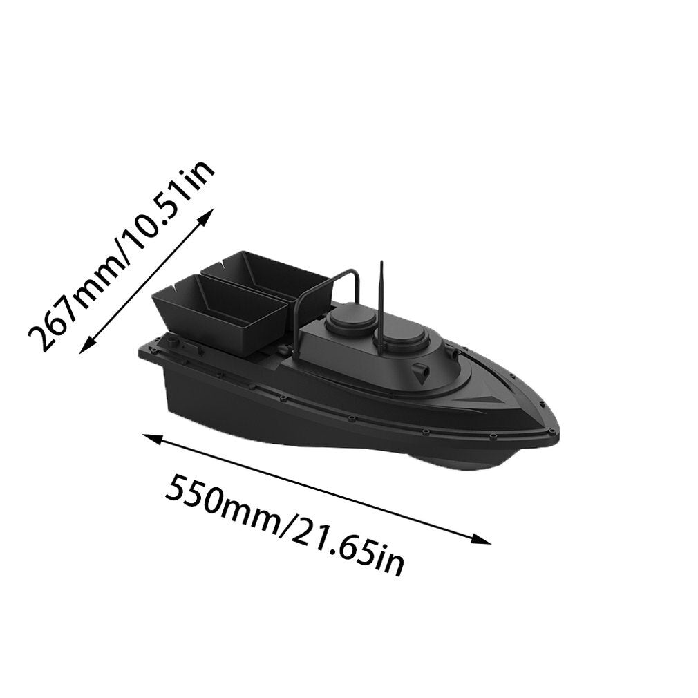 500M RC Fishing Finder Bait Boat Toys Upgraded Version Bait Nesting Remote Control Ship Fishing Ship Boats Tool EU/US Plug Gift