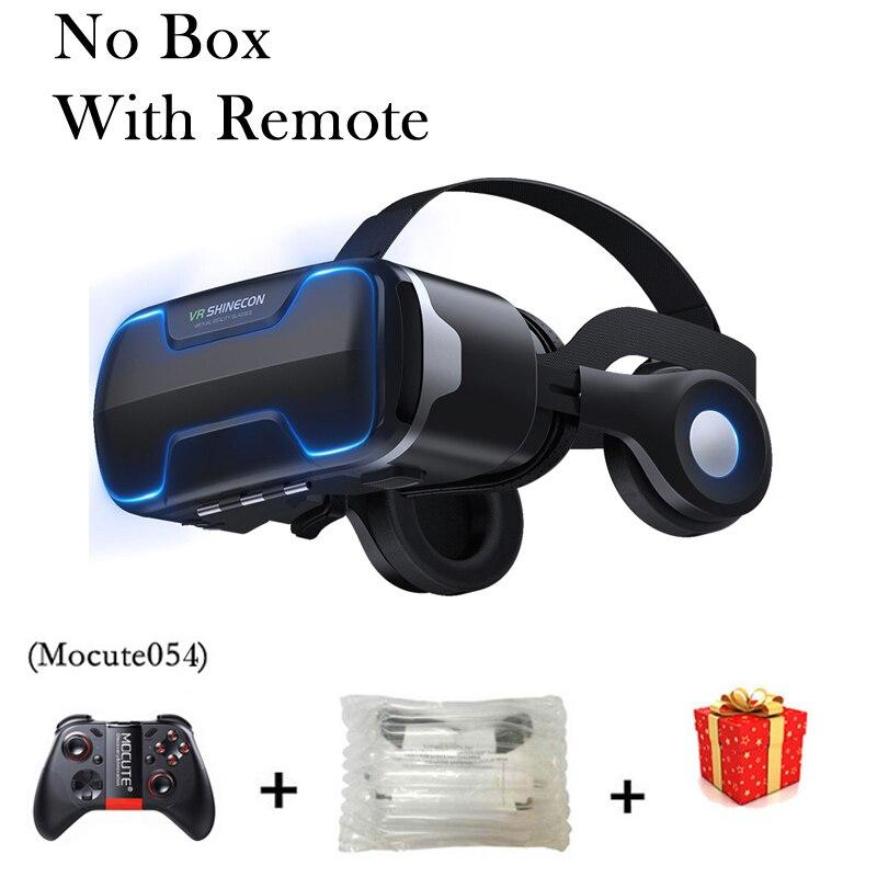 VR Shinecon 3 D Casque Viar 3D Glasses Virtual Reality Headset Helmet Goggles Augmented Lenses for Phone Smartphone Binoculars