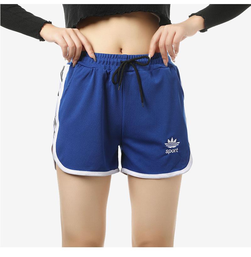 New Summer Sports Short Women Gym Shorts High Waist Summer Casual Elastic Waist Beach Women Short Pants