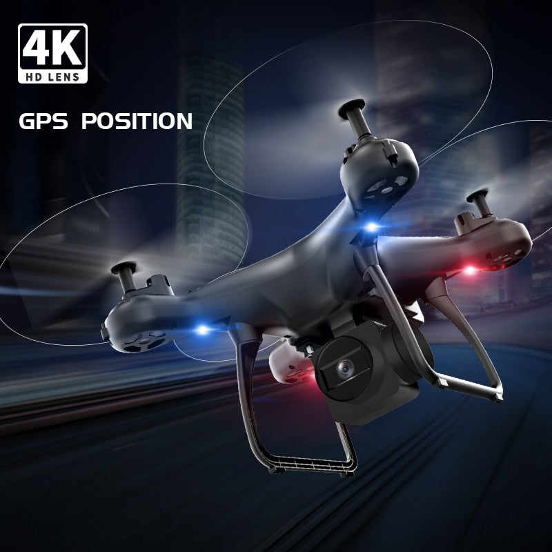 New GPS Drone With Wifi FPV 4k Wide Angle HD Camera MV RC Quadcopter Altitude Professional Quadcopter Rc Dron Helicopter Toys