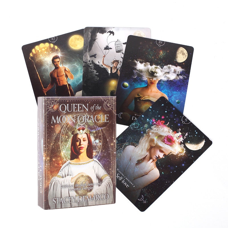 The Starseed Oracle Tarot Cards English Version Deck Tarot Board Games Playing Card Divination Fate Entertainment Table Game