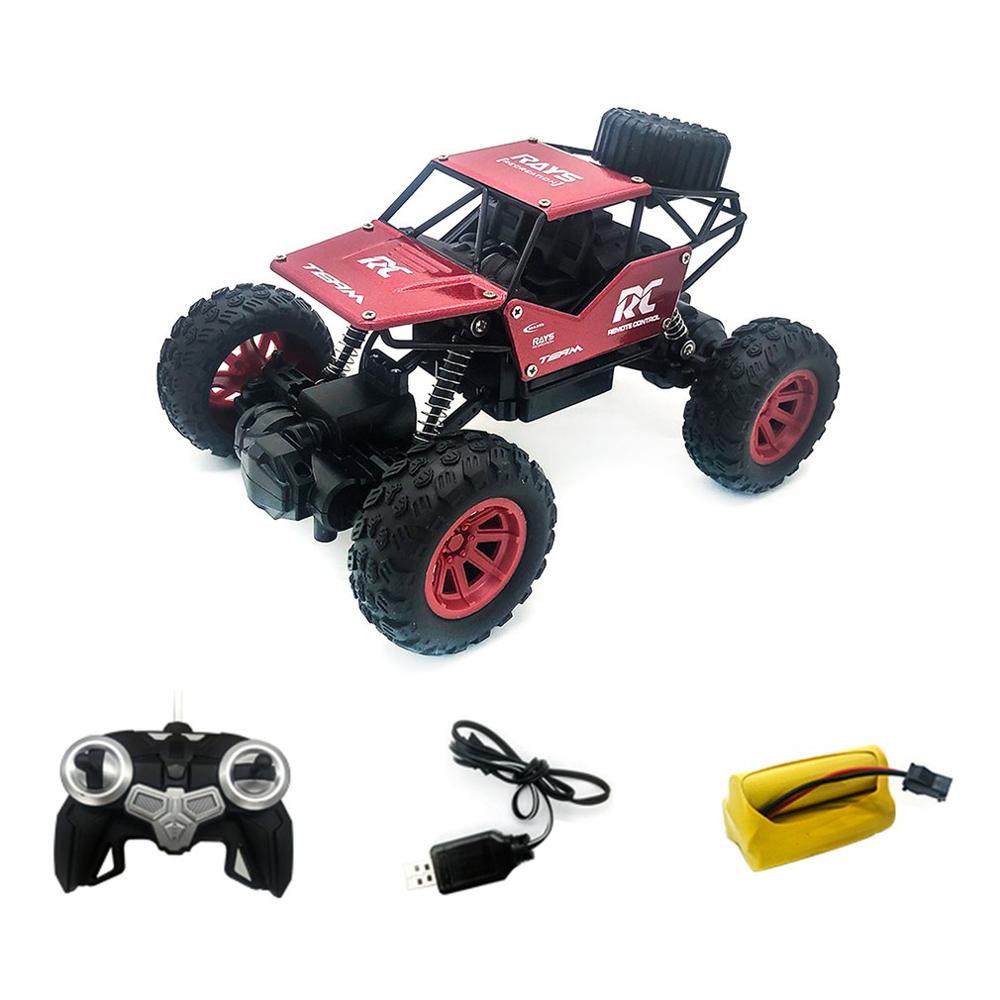 1:18 High Speed Alloy RC Car 2.4G Remote Control Off-road Climbing Vehicle Toy Big Horsepower Monster Truck For New Year Gifts