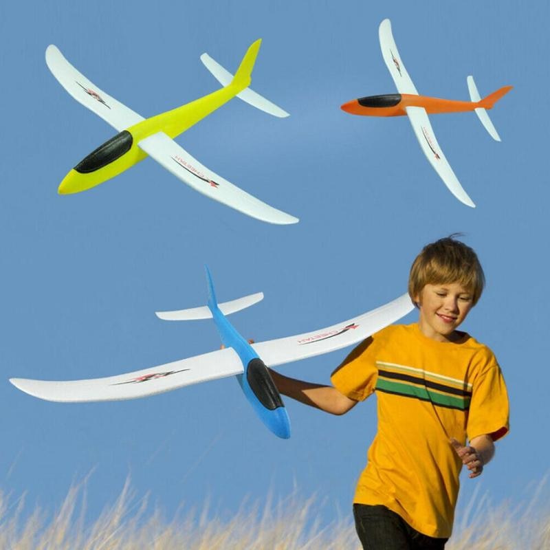 60 X 100 X 15.5cm Hand Throwing Airplane Diy Epp Foam Flexible Durable Hand Launch Throwing Aircraft Plane Model Outdoor Toy