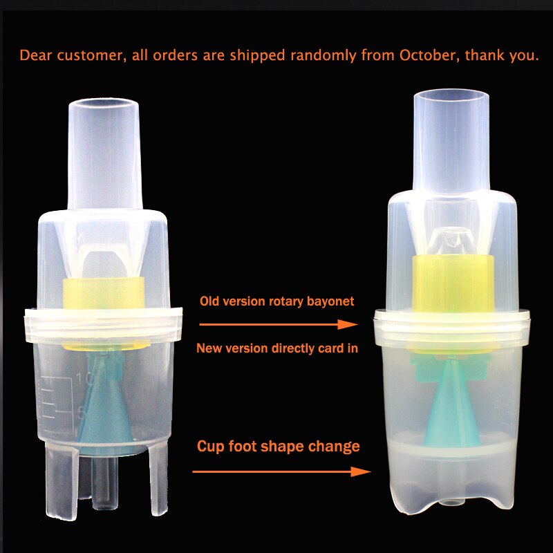 10ML New Inhaler Parts Atomized Cup Inhaler Compressor Nebulizer Accessary Part Spray Injector Parts Adult Children Family
