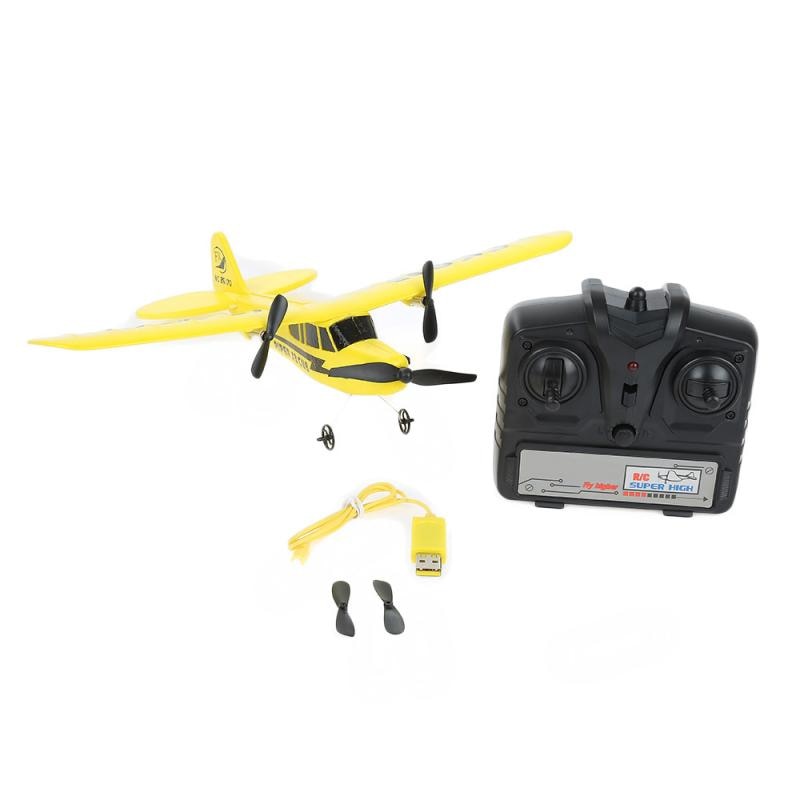 Popular Beginner Electric RC Airplane Remote Control Toy Plane 150 Meters Flying Distance HL803 High Quality Foam Kids Xmas Gift