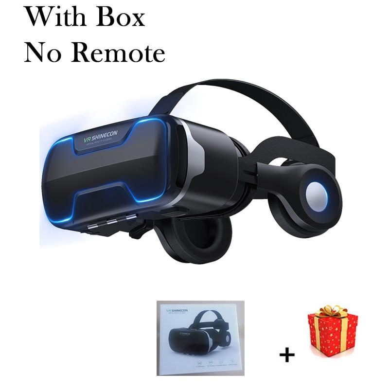 VR Shinecon 3 D Casque Viar 3D Glasses Virtual Reality Headset Helmet Goggles Augmented Lenses for Phone Smartphone Binoculars