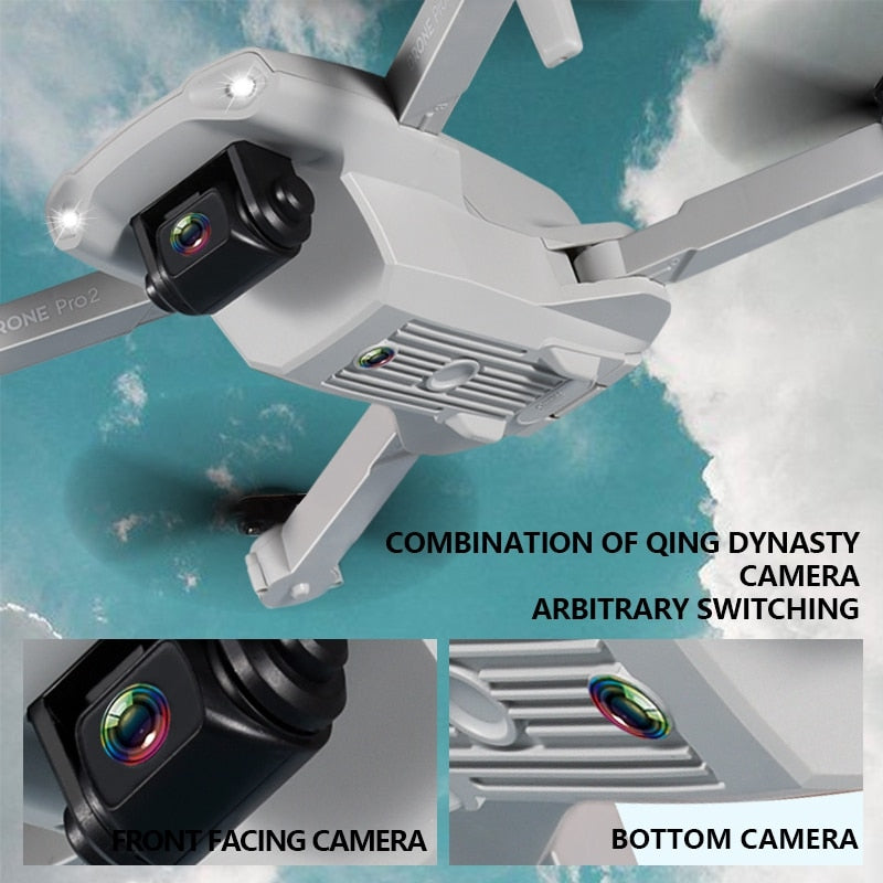2020 NEW E99 Drone 4K HD FPV Wide Angle Profession Dual Camera Hight Hold Optical Flow Foldable RC Quadcopter Dron Toys